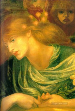 Rossetti22 Hermandad Prerrafaelita Dante Gabriel Rossetti Pinturas al óleo